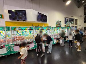 エブリデイとってき屋 東京本店大人気100円8プレイコーナー