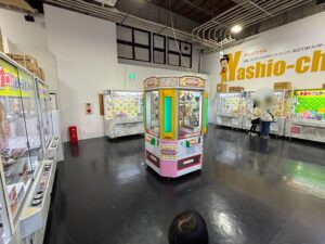 エブリデイとってき屋 東京本店 クレーンゲーム検定コーナー
