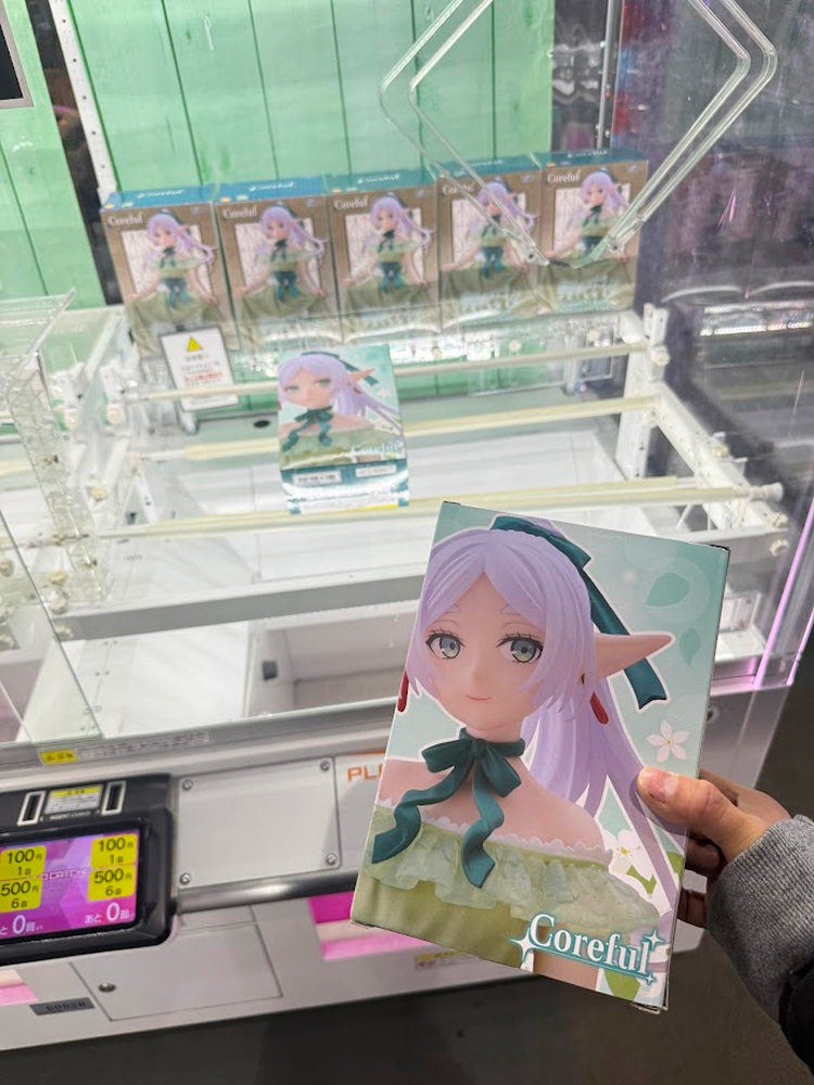 ゲームパニック三郷 橋渡しでもしっかりフィギュアを獲得できる
