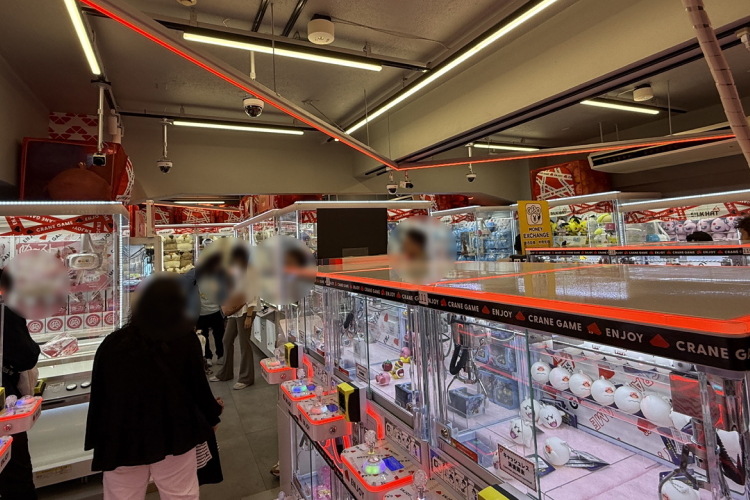 シルクハット秋葉原 クレーンゲームフロア
