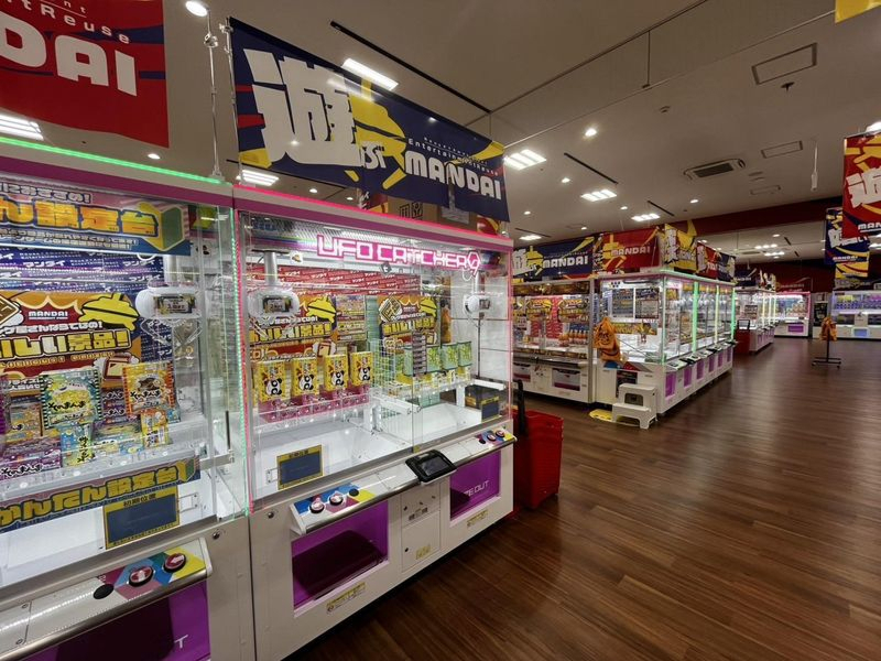 万代アミューズ 盛岡大通り店 クレーンゲームコーナー